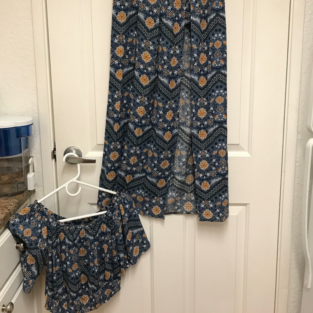 Two Piece Skirt and Top